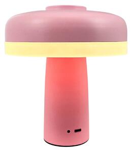 Stolové Lampa Dyberg Larsen, Porter, stmievateľné, Pudrová, Obývacia izba, Kov, Škandinávsky