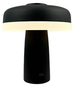 Stolové Lampa Dyberg Larsen, Porter, stmievateľné, Čierna, Obývacia izba, Kov, Škandinávsky