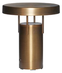 Stolové Lampa Hübsch, Zlatá / Mosadz, Obývacia izba, Hliník