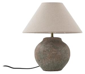 Stolové Lampa Lucande, Thalorin, Hnedá / Hrdzavá, Obývacia izba, Keramika, Škandinávsky