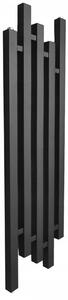 Regnis PORK, vykurovacie teleso 320x1000mm s jednootvorovým pravým dolným pripojením 50mm, 630W, čierna matná, PORK100/30/PD50/BLACK