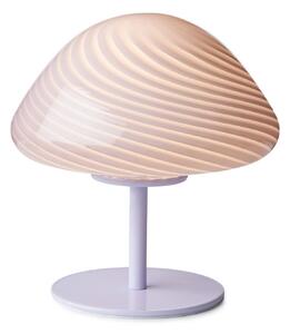 Stolové Lampa Halo Design, Fialová, Obývacia izba, Sklo