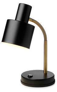 Stolové Lampa Halo Design, Čierna, Obývacia izba, Kov