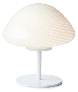 Stolové Lampa Halo Design, Biela, Obývacia izba, Sklo