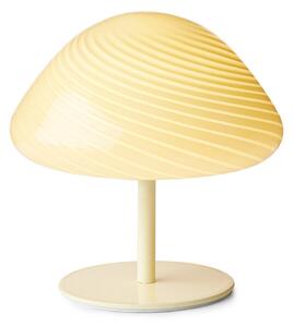 Stolové Lampa Halo Design, Béžová, Obývacia izba, Sklo