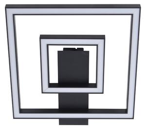 Stropné Lampa Lindby, Madamo, Čierna, Obývacia izba, Hliník, Moderný
