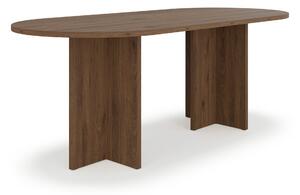 Jedálenský stôl Loen 203x90 - orech okapi