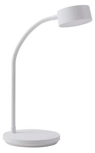 Stolové Lampa Lindby, Maori, stmievateľné, Biela, Pracovňa, Kov, Moderný
