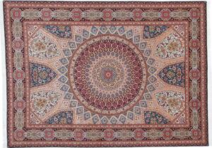 Investičný perzský koberec Tabriz 50 raj Ghombad 2,40 x 3,40 m
