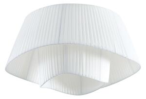 Stropné Lampa Lindby, Eryndor, stmievateľné, Biela, Obývacia izba, Tkanina / Textil