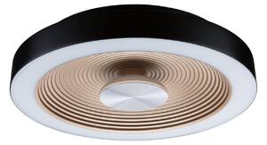 Stropné Lampa Paulmann, Volea, stmievateľné, Čierna, Kúpeľňa, Plast, Moderný
