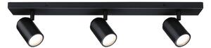 Stropné Lampa Paulmann, Zyli, stmievateľné, Čierna, Kúpeľňa, Kov, Moderný