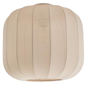 Stropné Lampa Lindby, Helin, stmievateľné, Béžová, Jedáleň, Tkanina / Textil, Škandinávsky