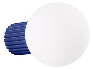 Sollux SL.1737 - Kúpeľňové nástenné svietidlo HALO 1xG9/8W/230V IP44 modrá