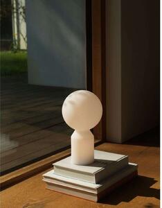Stolové Lampa Normann Copenhagen, stmievateľné, Biela, Obývacia izba, Plast