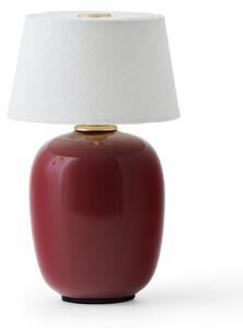 Stolové Lampa Audo Copenhagen, Torso, stmievateľné, Červená, Obývacia izba, Keramika, Dizajnový