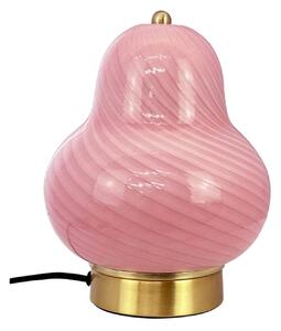 Stolové Lampa Dyberg Larsen, Lucy, Pudrová, Obývacia izba, Sklo, Škandinávsky