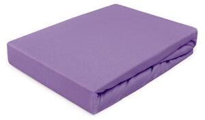 DETSKÉ JERSEY PRESTIERADLO 040 80X160 CM FIALOVÉ