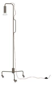 Stojacie Lampa Hübsch, Hnedá / Hrdzavá, Obývacia izba, Kov, Dizajnový