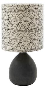 Stolové Lampa House Doctor, Čierna, Obývacia izba, Tkanina / Textil, Vintage