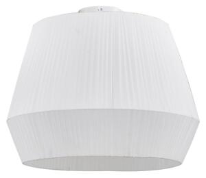 Stropné Lampa Lindby, Vitore, stmievateľné, Biela, Obývacia izba, Tkanina / Textil, Škandinávsky