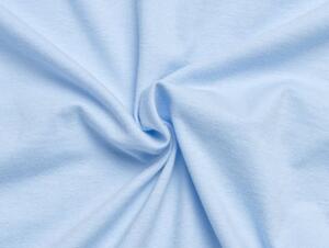 Jersey prestieradlo EXCLUSIVE svetlo modré 60x120 cm