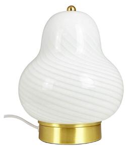 Stolové Lampa Dyberg Larsen, Lucy, Biela, Obývacia izba, Sklo, Škandinávsky