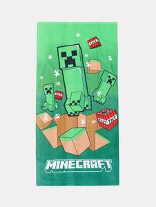 Sinsay - Bavlnený uterák Minecraft - zelená