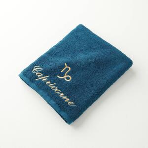 Kúpeľový textil s výšivkou astrologického znamenia, bavlna 420g/m2