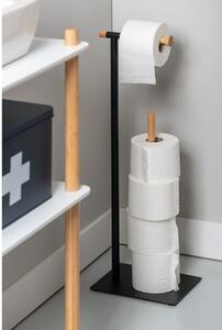 Kovový stojan na toaletný papier Bamboo Accent Deluxe - PT LIVING