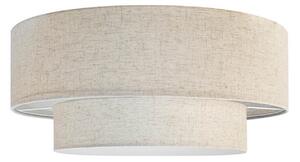 Stropné Lampa Nordlux, Béžová, Tkanina / Textil