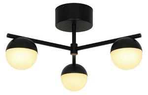 Stropné Lampa Nordlux, Contina, stmievateľné, Čierna, Obývacia izba, Kov, Škandinávsky
