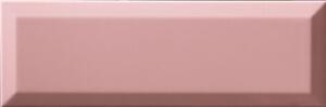 Obklad Ribesalbes Chic Colors rosa bisiel 10x30 cm lesk CHICC1468