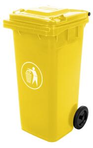 Popolnica Mulltonne 120 L - žltá