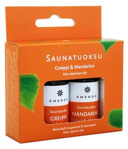 Set vôní do sauny Emendo 2x10ml / Grapefruit, Mandarinka