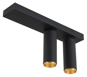 Stropné Lampa LOOM DESIGN, X-Beam, stmievateľné, Čierna, Obývacia izba, Hliník, Moderný