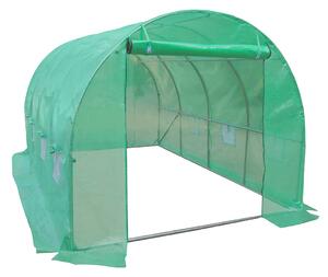 Záhradný fóliovník Greenhouse 450x300x200 cm - zelená