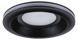 Sormus zapustene LED svietidla Ø 10 cm IP65 čierne 3 ks
