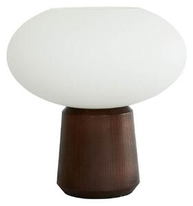 Stolové Lampa Watt & Veke, stmievateľné, Biela, Obývacia izba, Sklo, Škandinávsky