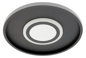 Stropné Lampa Lindby, Selian, stmievateľné, Čierna, Obývacia izba, Kov, Moderný