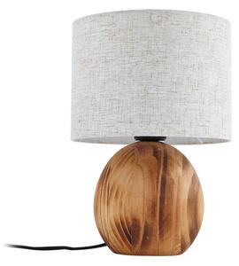 Stolové Lampa Lindby, Mayumi, Drevo, Obývacia izba, Drevo, Škandinávsky