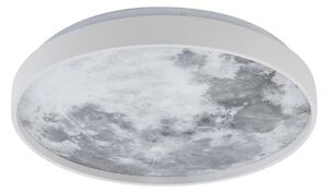 Stropné Lampa Lindby, Lune, Biela, Obývacia izba, Plast, Moderný
