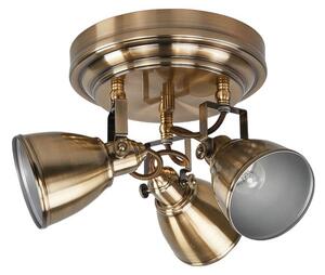Stropné Lampa Markslöjd, FJÄLLBACKA, stmievateľné, Bronzová / Stará Mosadz, Obývacia izba, Kov, Starožitný