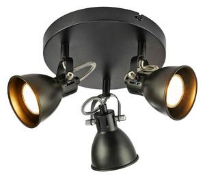Stropné Lampa Markslöjd, Čierna, Obývacia izba, Kov