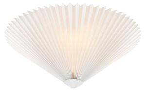 Stropné Lampa Markslöjd, Plisado, stmievateľné, Biela, Obývacia izba, Tkanina / Textil