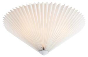 Stropné Lampa Markslöjd, Plisado, stmievateľné, Biela, Obývacia izba, Tkanina / Textil