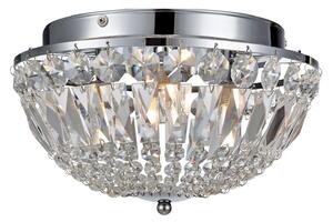 Stropné Lampa Markslöjd, Estelle, stmievateľné, Transparentná, Kúpeľňa, Krištáľ