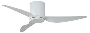Stropný ventilátor Aulo Ø 123 cm biely DC tichý Lindby, Aulo, Biela, Obývacia izba, Kov, Moderný