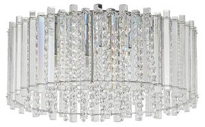 Stropné Lampa Lucande, Limana, stmievateľné, Metalická, Obývacia izba, Kov, Dizajnový