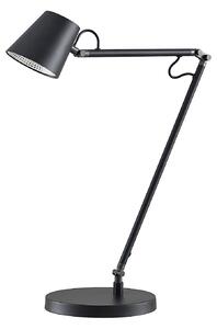 Stolové Lampa Lucande, Tarris, stmievateľné, Čierna, Pracovňa, Kov, Moderný